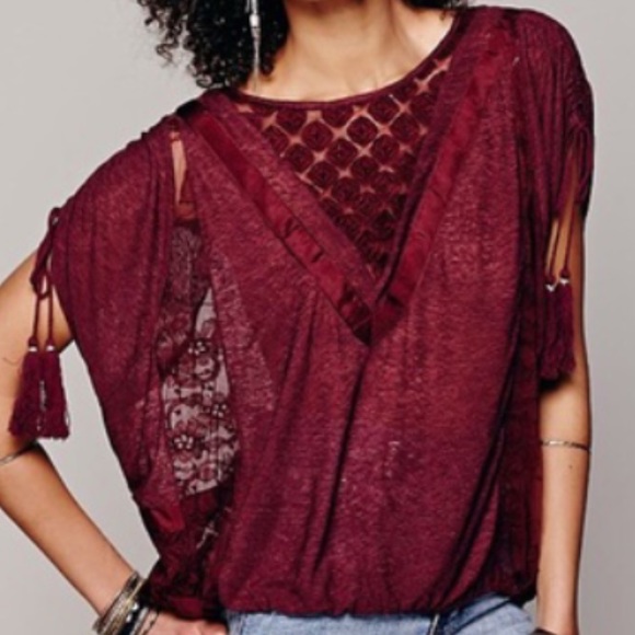 Free people New Romantics south of the equator top - Picture 1 of 2